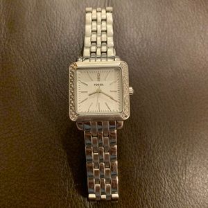 Fossil stainless steel watch